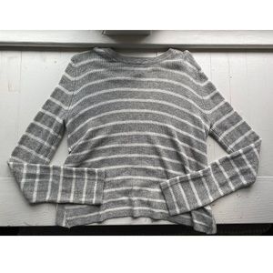 Striped Cross Back Sweater